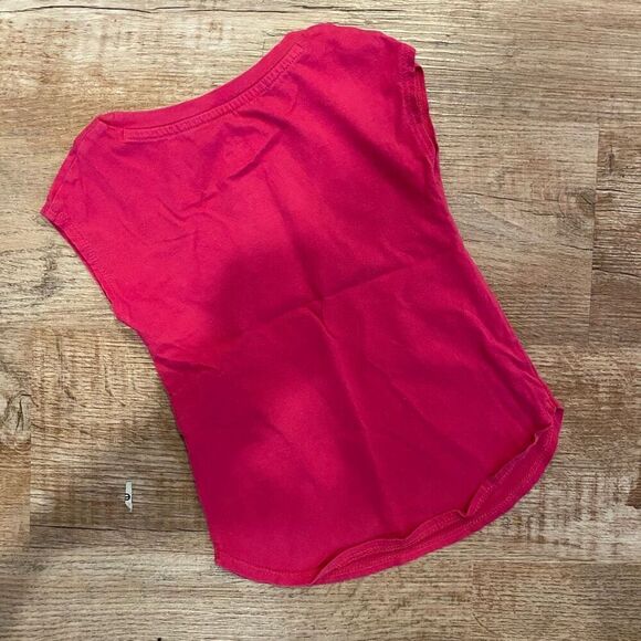 The Nike Tee Shirt Pink Starburst Blue Logo Size 2T - Picture 6 of 7